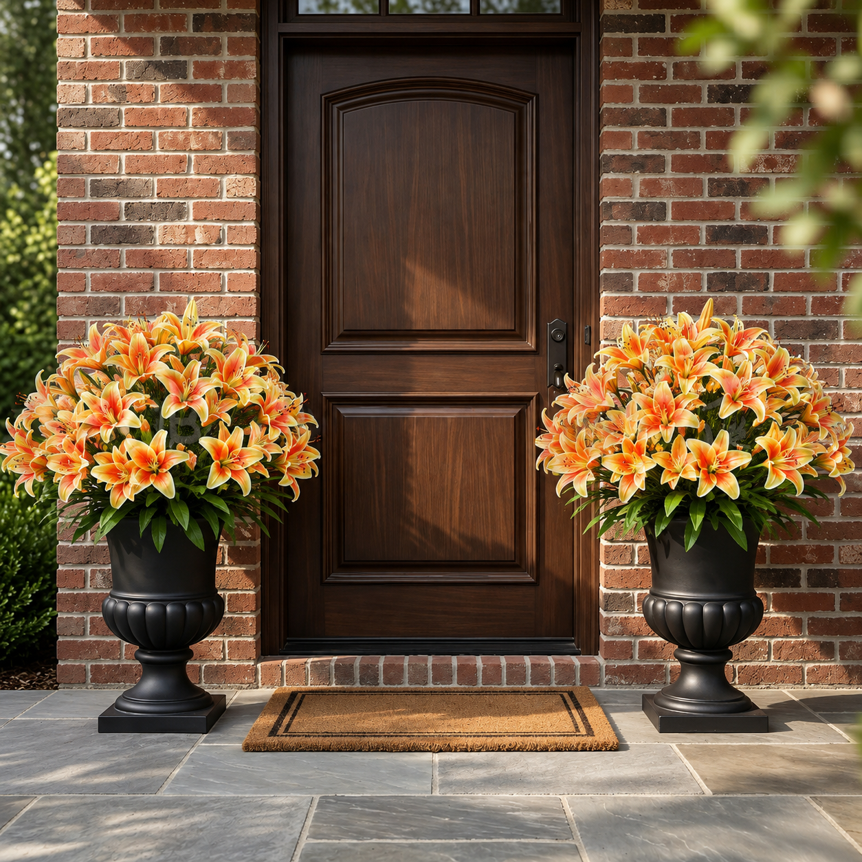 đ„Last Day 56% OFFđâPremium Artificial Lily FlowersâUV Resistant, Waterproof, Windproof