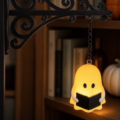 Bookshelf Lantern Light — Cozy Warm Glow Reading Lamp