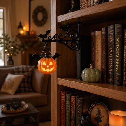 Bookshelf Lantern Light — Cozy Warm Glow Reading Lamp