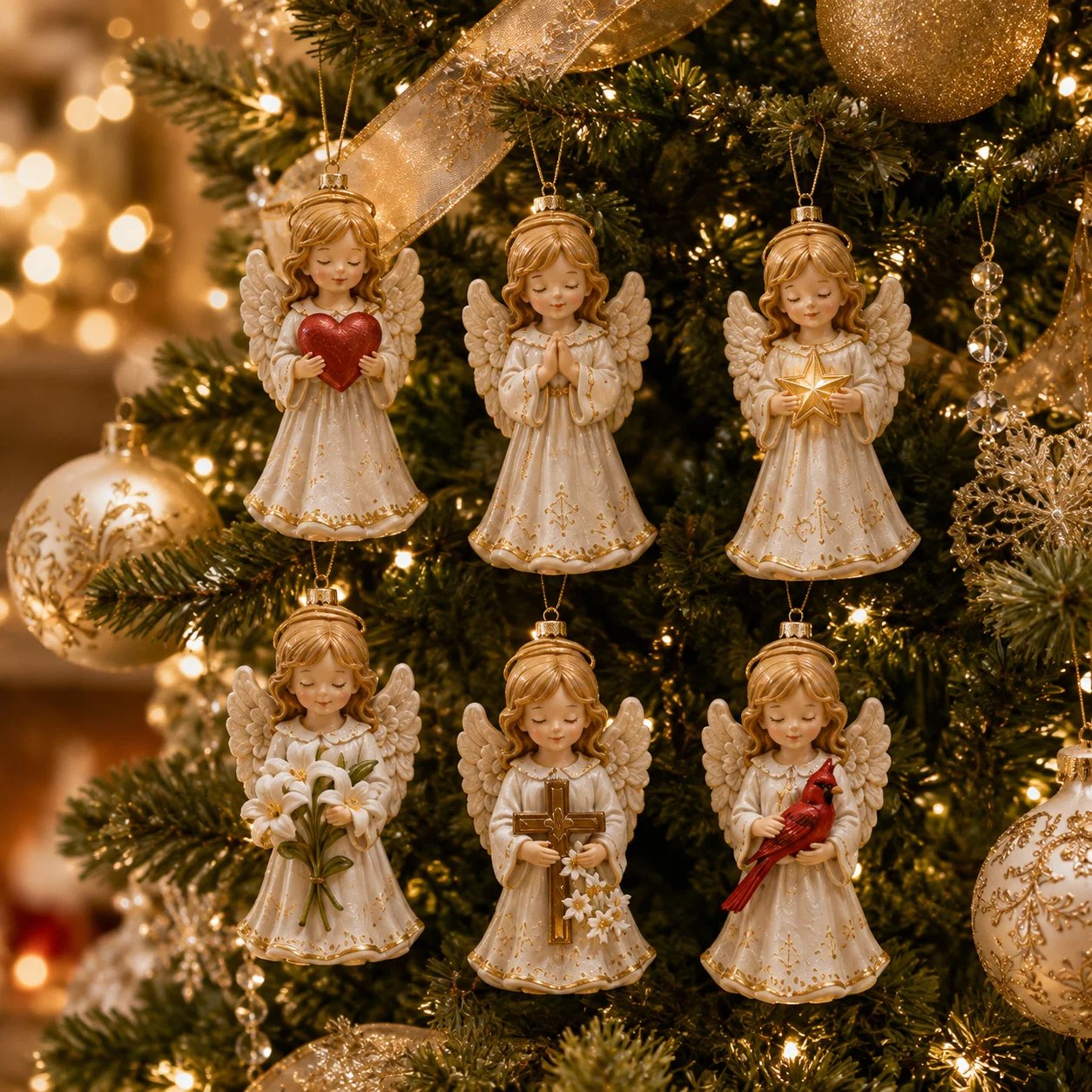 🔥24-Day Christmas Countdown Advent Calendar – Angel's Blessing