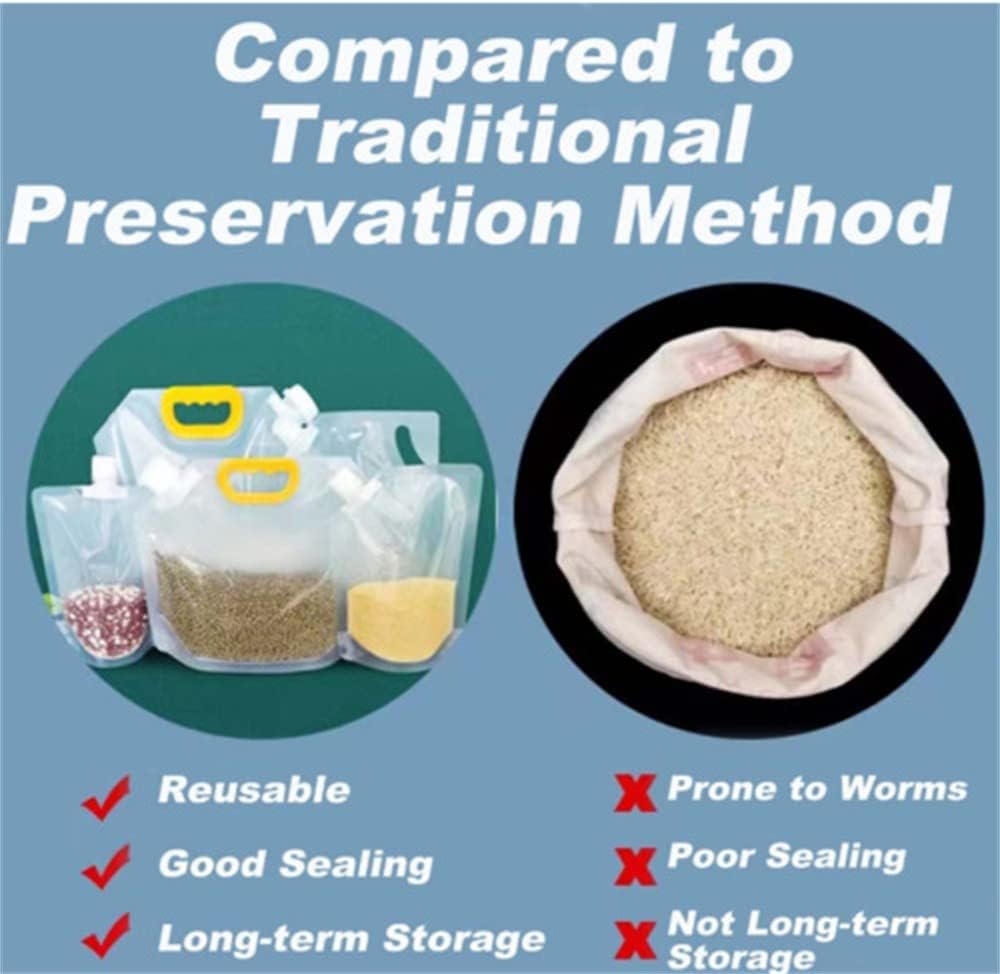 🌾 Moisture-Proof Airtight Grain Storage Bag