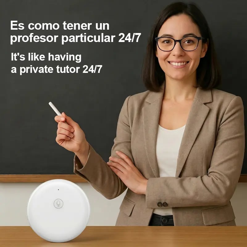 Spanish & English Practice Companion – Supports 165 Languages