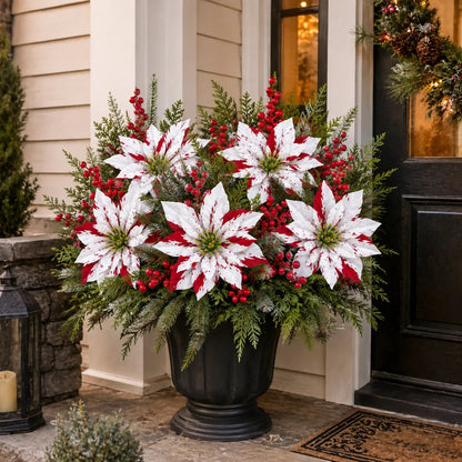❀Last Day 64% OFF🔥Christmas Poinsettia Planter Inserts