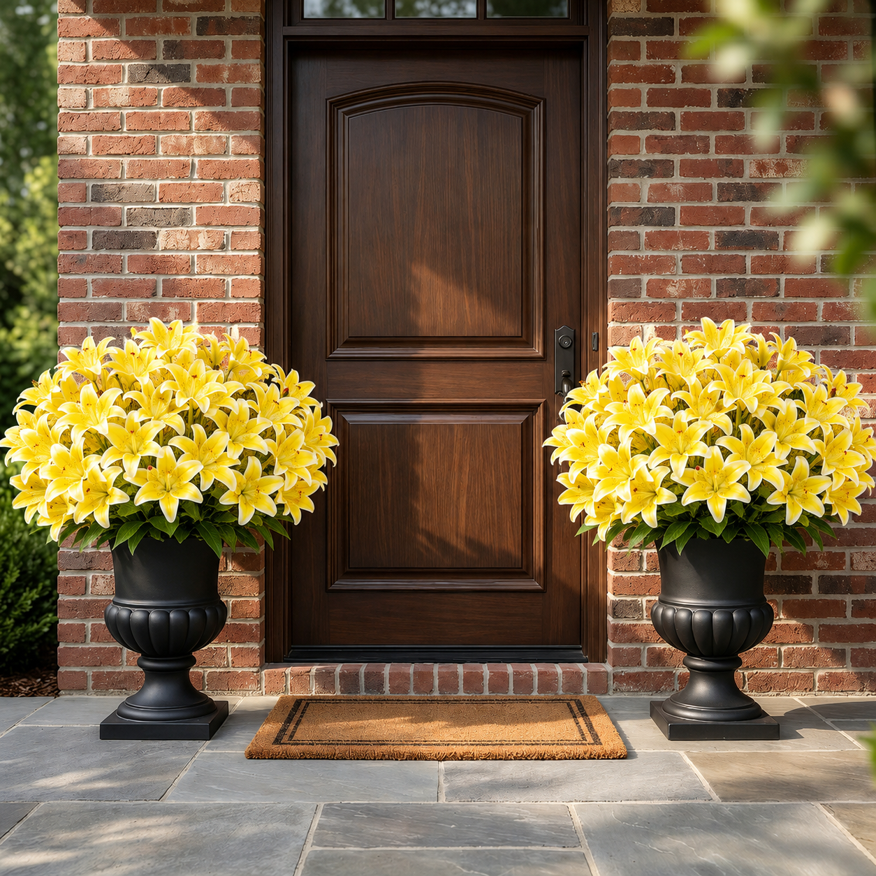 🔥Last Day 56% OFF💐‑Premium Artificial Lily Flowers‑UV Resistant, Waterproof, Windproof