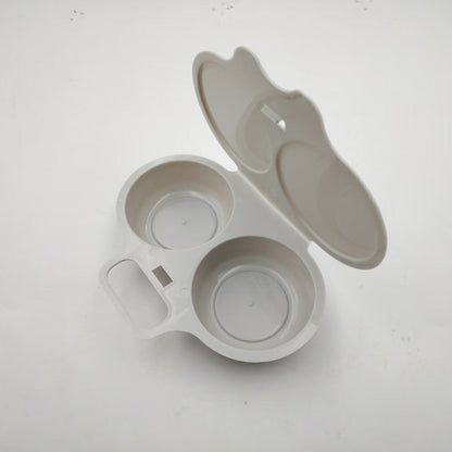 🥚✨Dual-Cavity Microwave Egg Poacher | Quick & Healthy Breakfast in Minutes 🍳