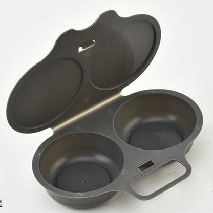 🥚✨Dual-Cavity Microwave Egg Poacher | Quick & Healthy Breakfast in Minutes 🍳