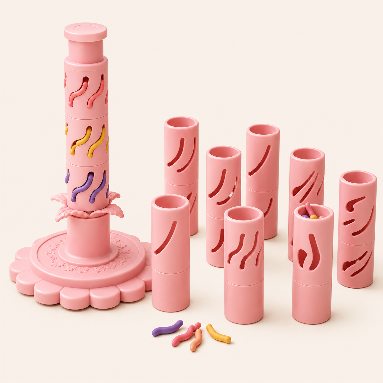 🎉Modular Clay Bloom Maker with 9 Shaping Sleeves
