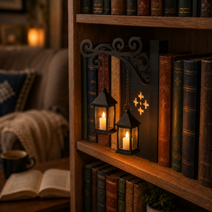 📚✨ Magical Bookshelf Light — Cozy Reading Nook Decor