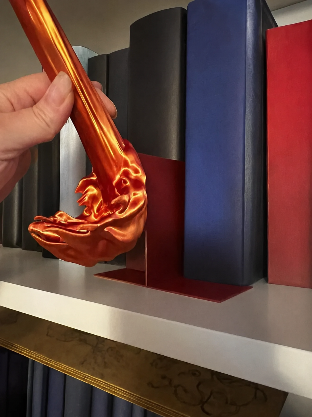 🔥 HOT SALE 🔥🐉Naotstore - Dragon Flame Book Nook