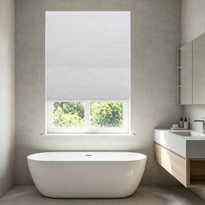 Cordless No Drill Cellular Shades – Custom Size Blackout Honeycomb Shades for Windows