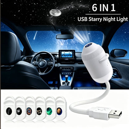 💡🌃2-in-1 Galaxy Star Projector USB Night Light for Indoor Decor