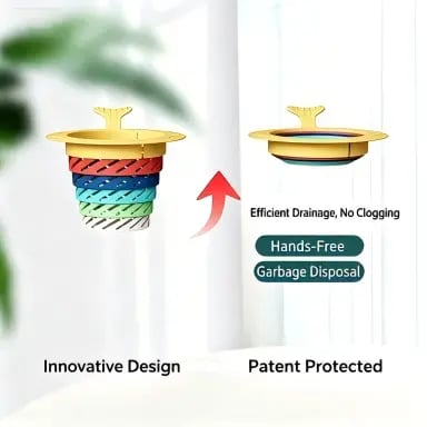 ✨Rainbow Expandable Sink Strainer Basket
