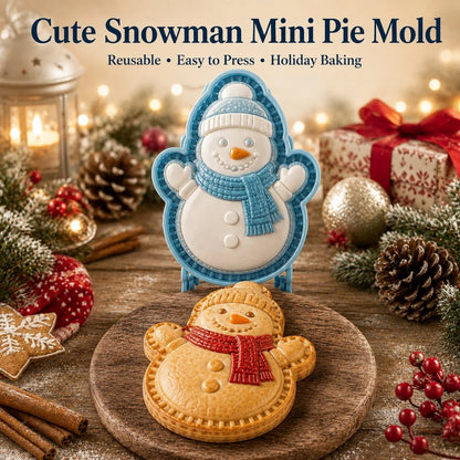 🎄 9-Design Christmas Mini Pie Mold Collection 🥧✨
