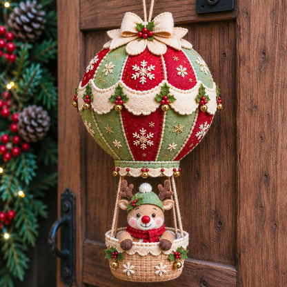 🎈 Christmas Hot Air Balloon Hanging DIY Kit