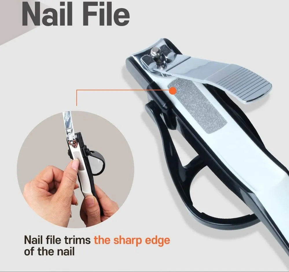 🔍Nail Clipper with Magnifying Glass