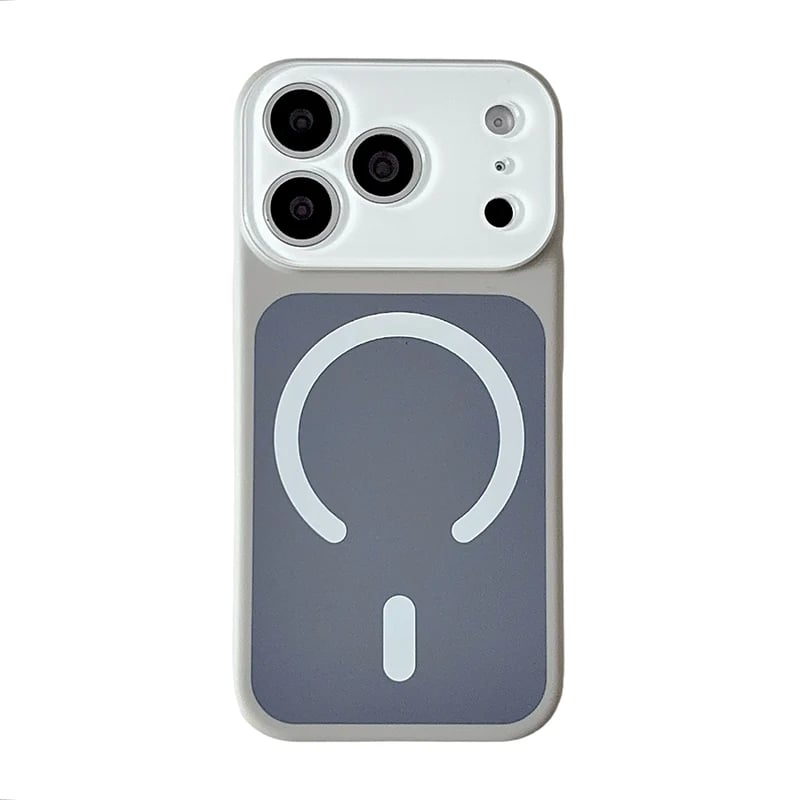 Magnetic Contrast Color Phone Case