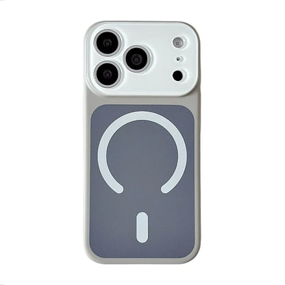 Magnetic Contrast Color Phone Case