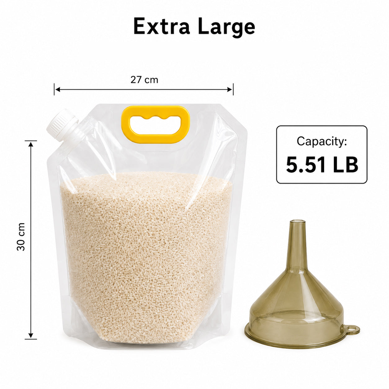 🌾 Moisture-Proof Airtight Grain Storage Bag