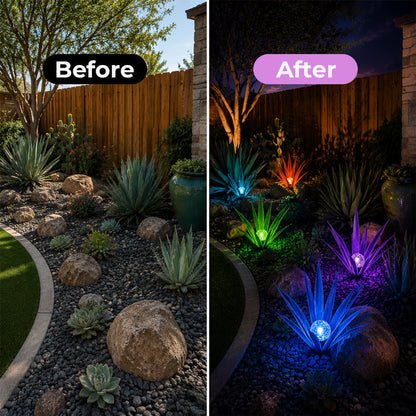 🔥 Limited Time 50% OFF — 🌵 Metal Agave Solar Garden Light ✨