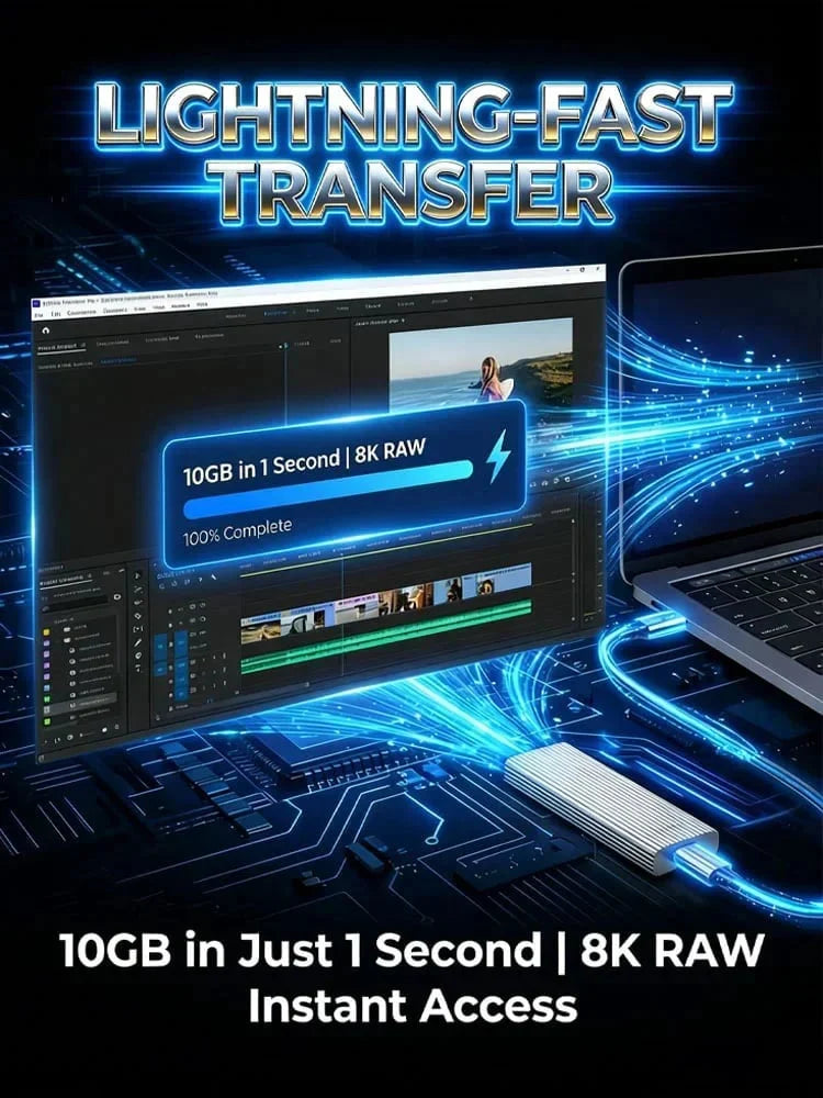 ⏳ LIMITED-TIME MEGA SALE | 16TB Large-Capacity Type-C Portable Mini SSD