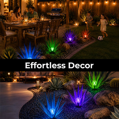 🔥 Limited Time 50% OFF — 🌵 Metal Agave Solar Garden Light ✨