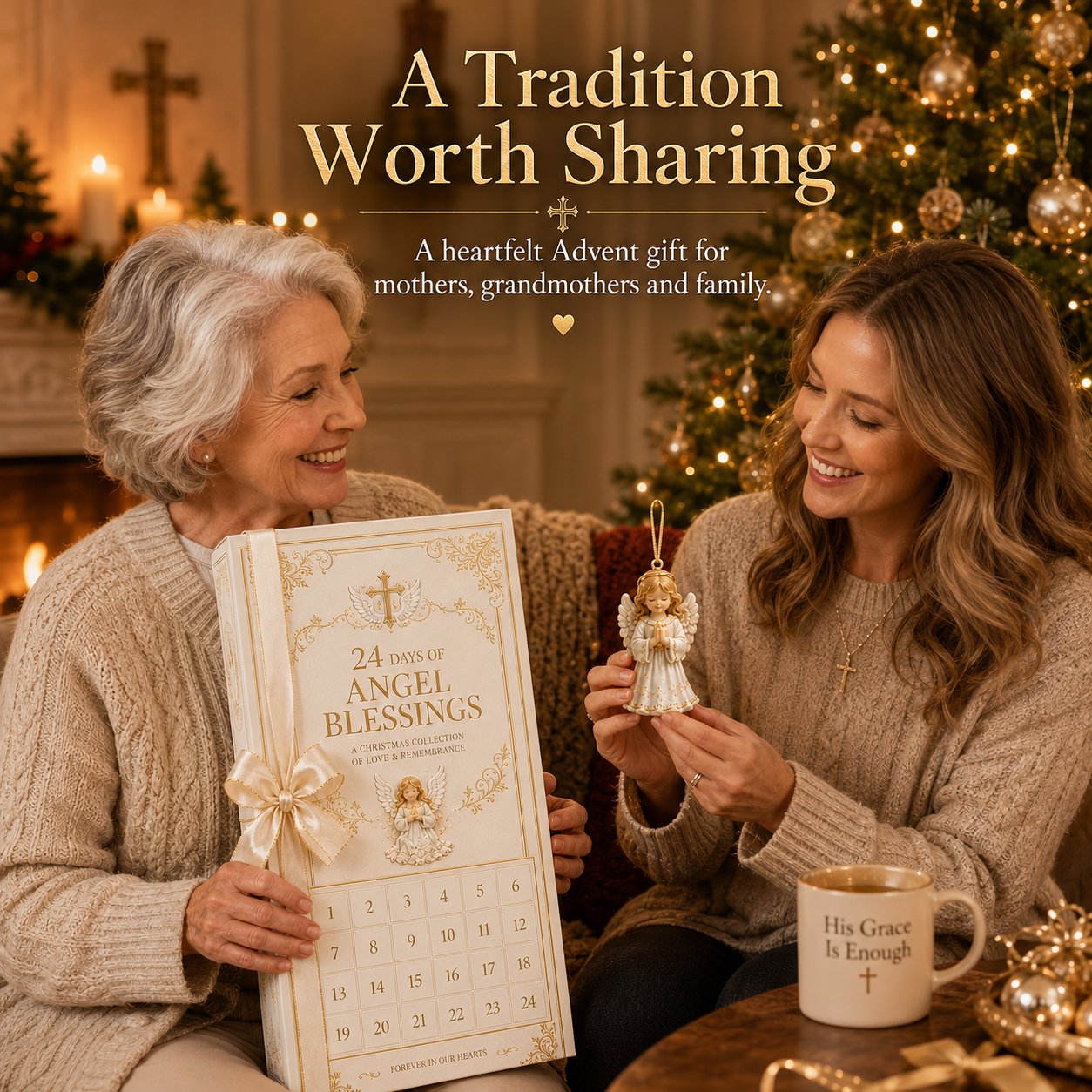 🔥24-Day Christmas Countdown Advent Calendar – Angel's Blessing
