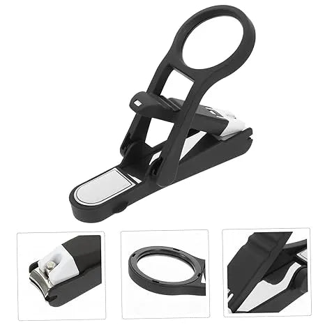 🔍Nail Clipper with Magnifying Glass