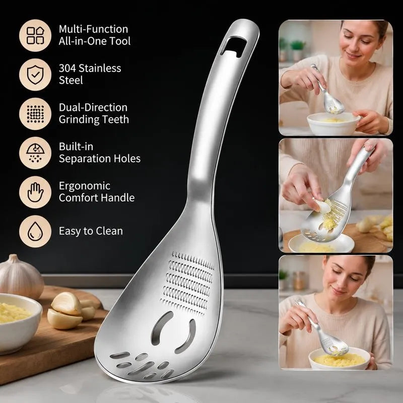 5-in-1 stainless steel colander