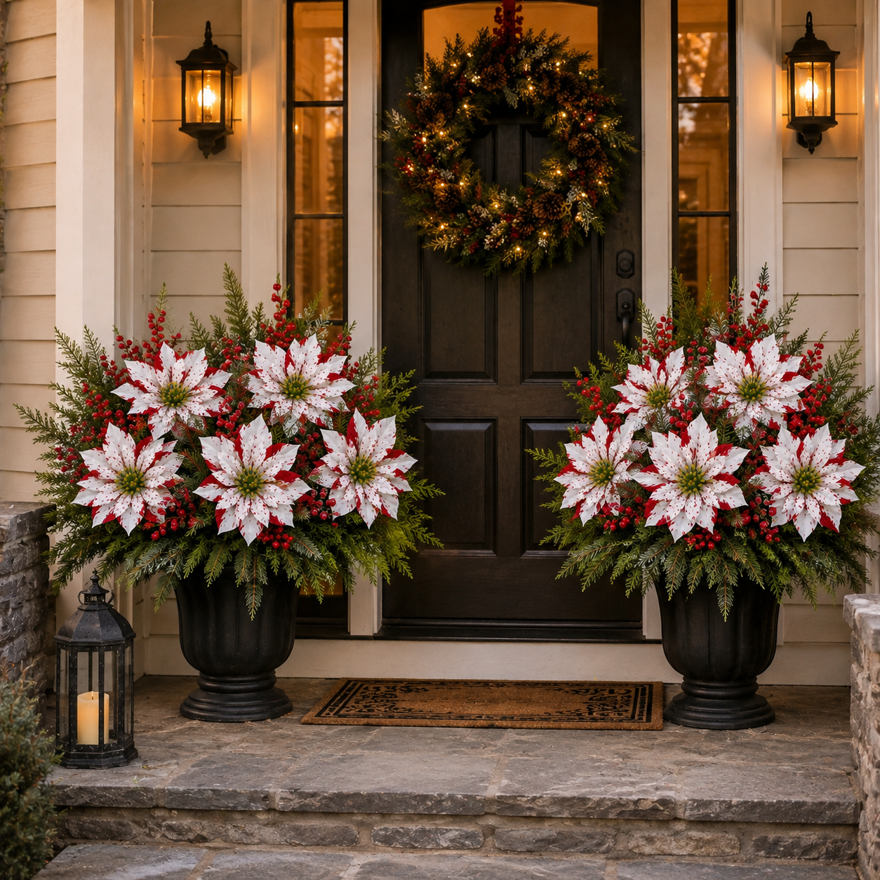 ❀Last Day 64% OFF🔥Christmas Poinsettia Planter Inserts
