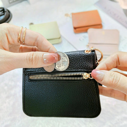 💖Hot 59% OFF🌹RFID Short Wallets for Women – Fashionable Card Holder with Key Ring & Coin Purse