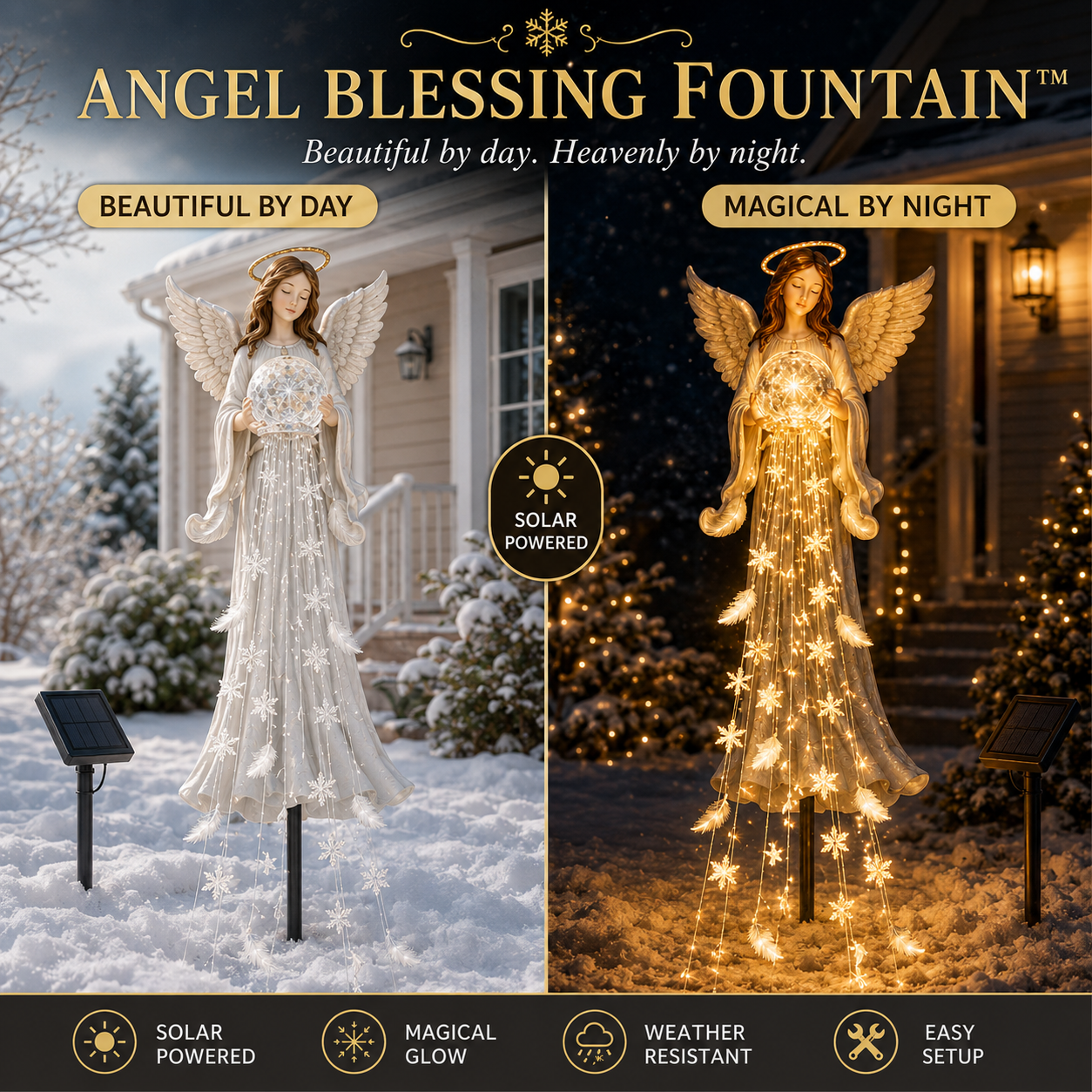 🔥 Today Only: Get 49% Off✨ Solar Angel Remembrance Garden Light👼