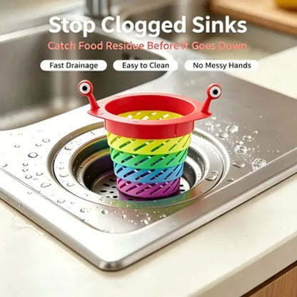 ✨Rainbow Expandable Sink Strainer Basket
