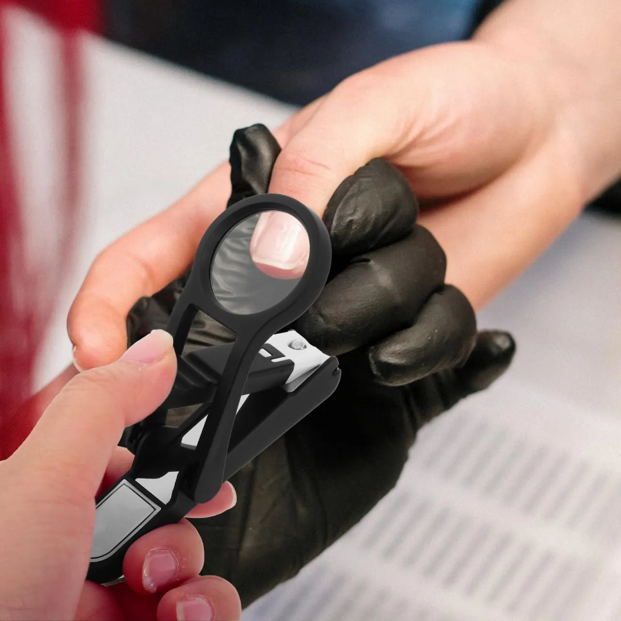 🔍Nail Clipper with Magnifying Glass