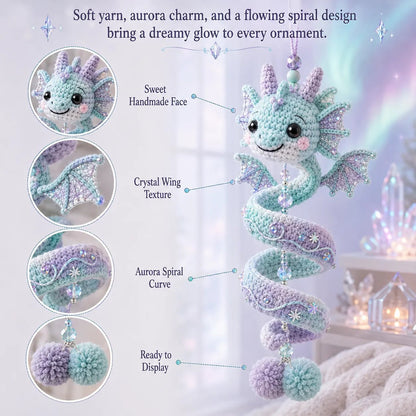 🔥 Last Day 50% OFF✨ 🐉 Beginner-Friendly DIY Enchanted Dragon Spiral Hanging Ornament Kit | Complete Kit with All Tools & Step-by-Step Guide Included 💕