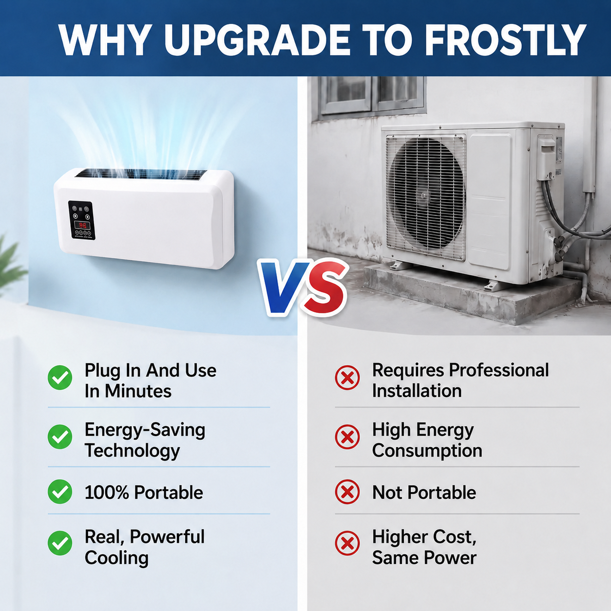 🔥Limited Discount🔥Ductless Portable Air Conditioners No Windows Needed ONLY $99