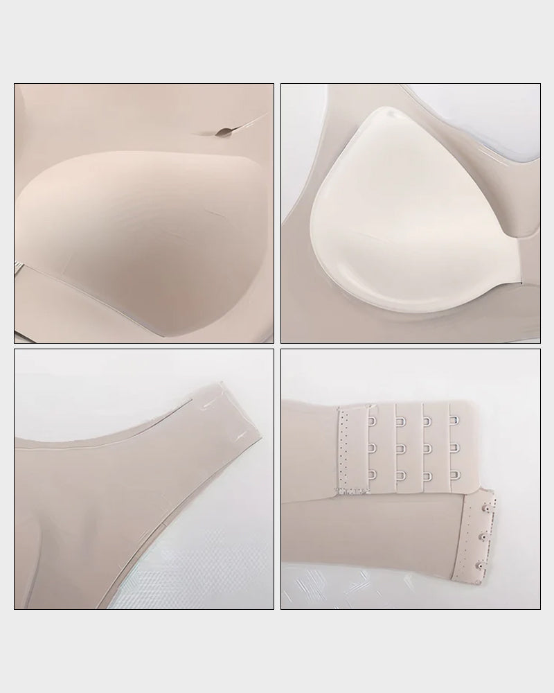 Hot Sale 70% OFF - Cross Back Front Closure Wireless Posture Support Bra