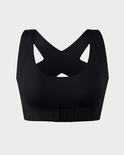 Hot Sale 70% OFF - Cross Back Front Closure Wireless Posture Support Bra