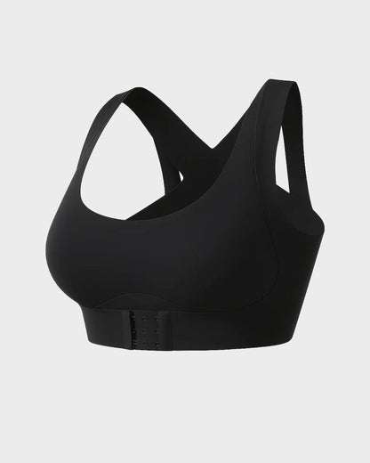 Hot Sale 70% OFF - Cross Back Front Closure Wireless Posture Support Bra