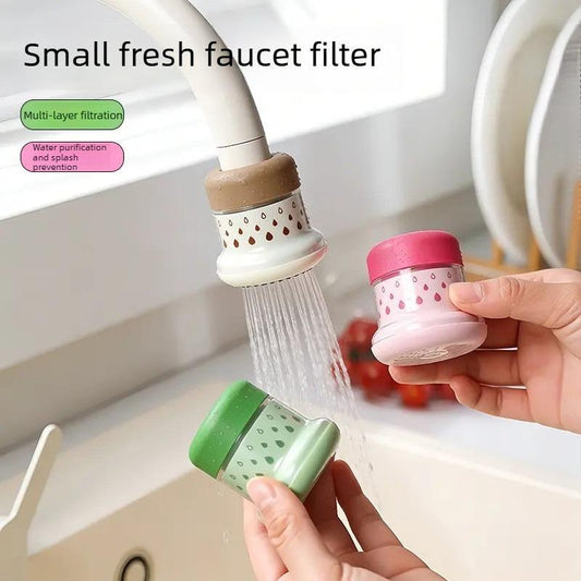 250th Anniversary Blowout 50% OFF💧 Mini Faucet Water Filter – Multi-Layer Filtration & Splash-Proof Kitchen Purifier