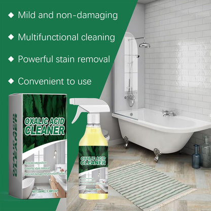 💞50K+ SOLD!💥🔬 【CLEARANCE!】✨ 🚽 Oxalic Acid Cleaner, Multipurpose Stain Remover Spray for Bathroom