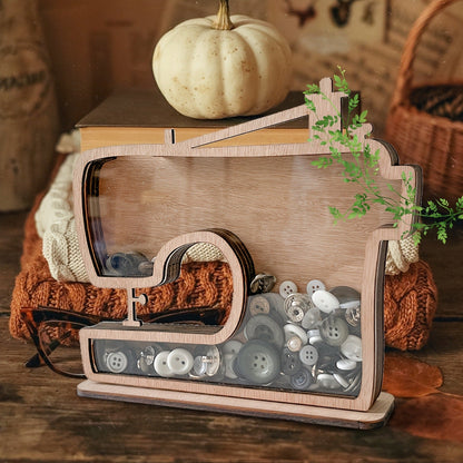 🌊Sea Shell Display Box Wooden Starfish Holder