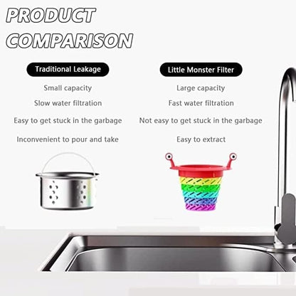 ✨Rainbow Expandable Sink Strainer Basket