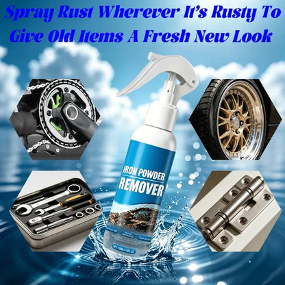 Automotive Rust Remover Spray 100ML – Fast-Acting Iron & Rust Cleaner for Wheels, Rims, Metal Surfaces