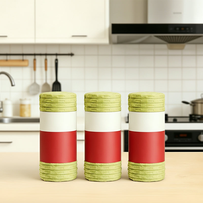 Premium Bamboo Fiber Microfiber Cloths – Tear-Off Design & Antibacterial Protection
