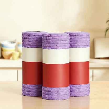 Premium Bamboo Fiber Microfiber Cloths – Tear-Off Design & Antibacterial Protection