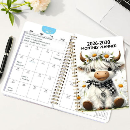 📅60-Month Wall Calendar (2026-2030) – Durable Paper, Month Labels & Annual Planning for Ultimate Organization 🗓️✅