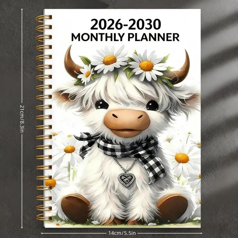 📅60-Month Wall Calendar (2026-2030) – Durable Paper, Month Labels & Annual Planning for Ultimate Organization 🗓️✅