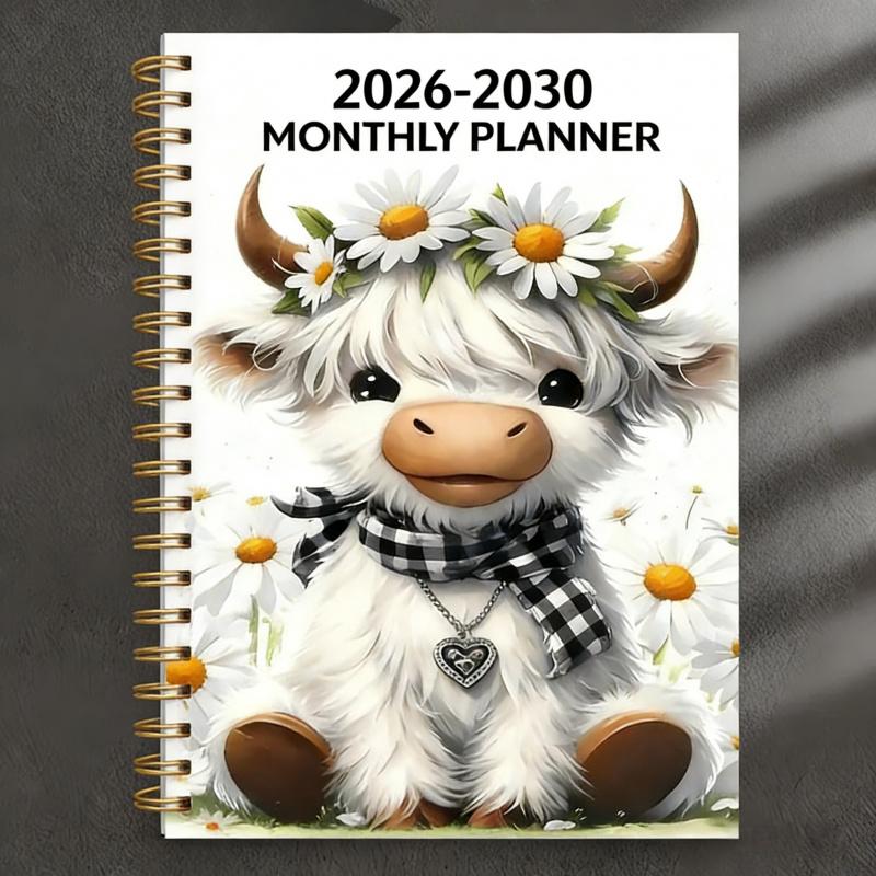 📅60-Month Wall Calendar (2026-2030) – Durable Paper, Month Labels & Annual Planning for Ultimate Organization 🗓️✅
